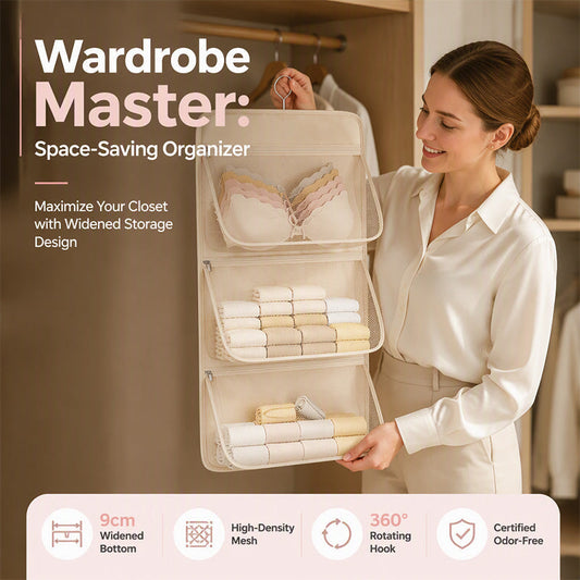 Multi-Layer Mesh Storage Hanging Bag