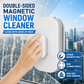 ⚡6‑in‑1 Magnetic Glass Cleaner – 30% wider cleaning area, perfect for high‑rise windows. Dual pads + squeegee – flawless results from the first pass!
