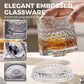 🥃50% OFF NOW! 360° Rotating Whiskey Glass Tumbler – Vintage Embossed Crystal Spinning Old Fashioned Glass, Luxury Rotatable Cocktail Glass for Bar, Home & Party