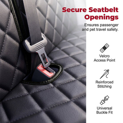🥳HOT SALE🥳💞10K+ SOLD! Dog Car Seat – From £24.99! Waterproof, seatbelt openings & foldable. Clean car, happy pet – grab yours! ✅