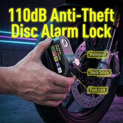 Heavy Duty Waterproof Disc Brake Lock