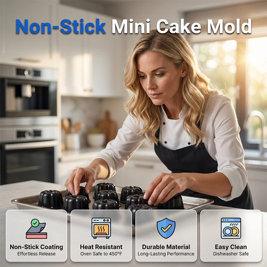 🥳2026 HOT SALE🥳💞50K+ SOLD! 🧁🎃 50% OFF! Non-Stick Pumpkin Cake Mold – premium carbon steel with superior non-stick coating, cakes release perfectly every time. No more broken cakes – just flawless pumpkin-shaped treats! 🍰✨