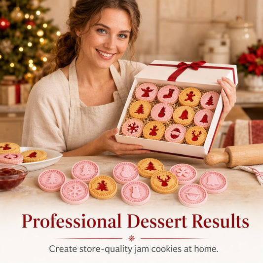 🏆 Last Day Special Price £6.99! 🔥Buy 2 Get 1 Free🎁Festive Christmas Cookie Cutter Set