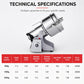 ⏰High-Speed Ultra-Fine Electric Grinder, Portable Multi-purpose Grinding Tool for Polishing, Cutting & Engraving⚙️
