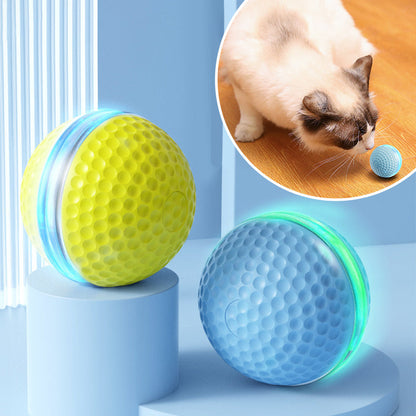 Interactive Cat Ball Toy with LED