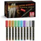 🎁🔥Last day sale 50% OFF🔥Cosmetic Grade Temporary Tattoo Markers for Skin, 10/15 Vibrant Colors Flexible Brush Tip Pens,, High Detail, Face Makeup Halloween, None Toxic, Office Stationery Writing Tool 4