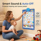 Bilingual Talking Alphabet Wall Chart – English & Spanish Letters, Interactive Audio Play & Mini Piano – Durable PVC Early Education for Toddlers 📚