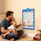 Bilingual Talking Alphabet Wall Chart – English & Spanish Letters, Interactive Audio Play & Mini Piano – Durable PVC Early Education for Toddlers 📚