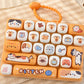 ⌨️ LIMITED-TIME 50% OFF! 🐱 Cute Keyboard Button Keychain Fidget Toy – Tactile Press, Animal Design, Portable ✨