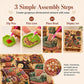Create Sparkling Art Instantly! Relaxing Diamond Art Kit