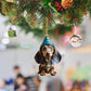 🐶 LIMITED‑TIME 50% OFF! ✨ Puppy‑Shaped Christmas Tree Ornaments – Acrylic Craft, Multi‑Scene Hanging, Holiday Gift‑Ready 🎄