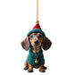 🐶 LIMITED‑TIME 50% OFF! ✨ Puppy‑Shaped Christmas Tree Ornaments – Acrylic Craft, Multi‑Scene Hanging, Holiday Gift‑Ready 🎄