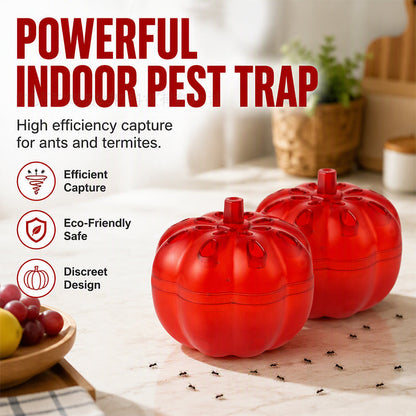 🎃 50% OFF TODAY! 🪰 Pumpkin Shaped Indoor Fruit Fly Trap – Non-Toxic, Discreet, Effective!
