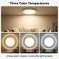 🥳2027 HOT SALE🥳💞50K+ SOLD! 💡✨ 50% OFF! Rechargeable Motion Sensor Ceiling Light – wireless, auto on/off, 3 colour temperatures & remote control. Light only when you need it! 🛡️✅