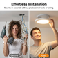 🥳2027 HOT SALE🥳💞50K+ SOLD! 💡✨ 50% OFF! Rechargeable Motion Sensor Ceiling Light – wireless, auto on/off, 3 colour temperatures & remote control. Light only when you need it! 🛡️✅