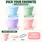 🥳2026 HOT SALE🥳💞50K+ SOLD!🍃 50% OFF!🥤 Collapsible Travel Cup – Compact & Easy to Carry💧
