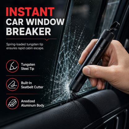 Mini Portable Car Safety Hammer and Window Breaker