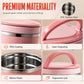 Insulated Stainless Steel Lunch Box with Lid – Stackable Food Container