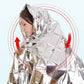 🚨 Emergency outdoor Survival Blanket – Compact Silver Thermal Shelter for Emergency Kits
