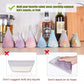 Reusable Silicone Zip Containers -Set of two (one large, one small)