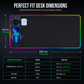 🔥50% OFF!!📢Essentials for Men!!👨🖥️ Large RGB Gaming Mouse Pad – 3-in-1 Wireless, Dirt-Resistant & 800×300×4mm ✨
