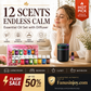 🔥Limited Time 66% Off！🎁🌺The fresh scent lifts your mood！🌷12-Pack Water Soluble Essential Oils Set